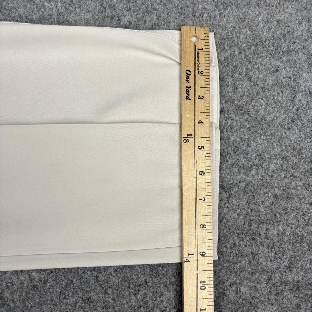 Nike Dri Fit Golf Pants Mens 40x30 (Fits 40x28) Light Khaki Athletic Chino EUC